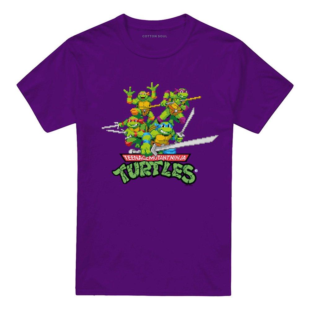 Purple - Teenage Mutant Ninja Turtles - Tmnt Retro Arcade T Shirt Purple - 4
