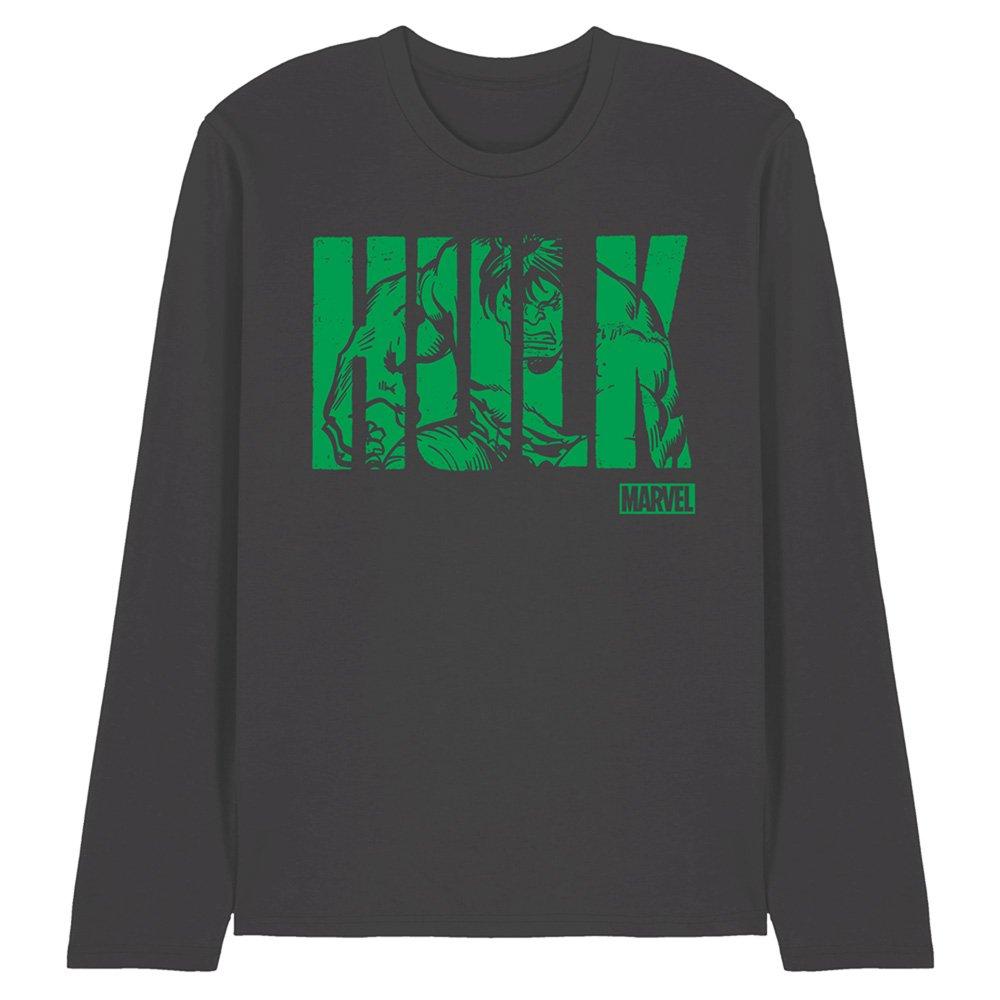 Hulk Text Long Sleeve T-Shirt