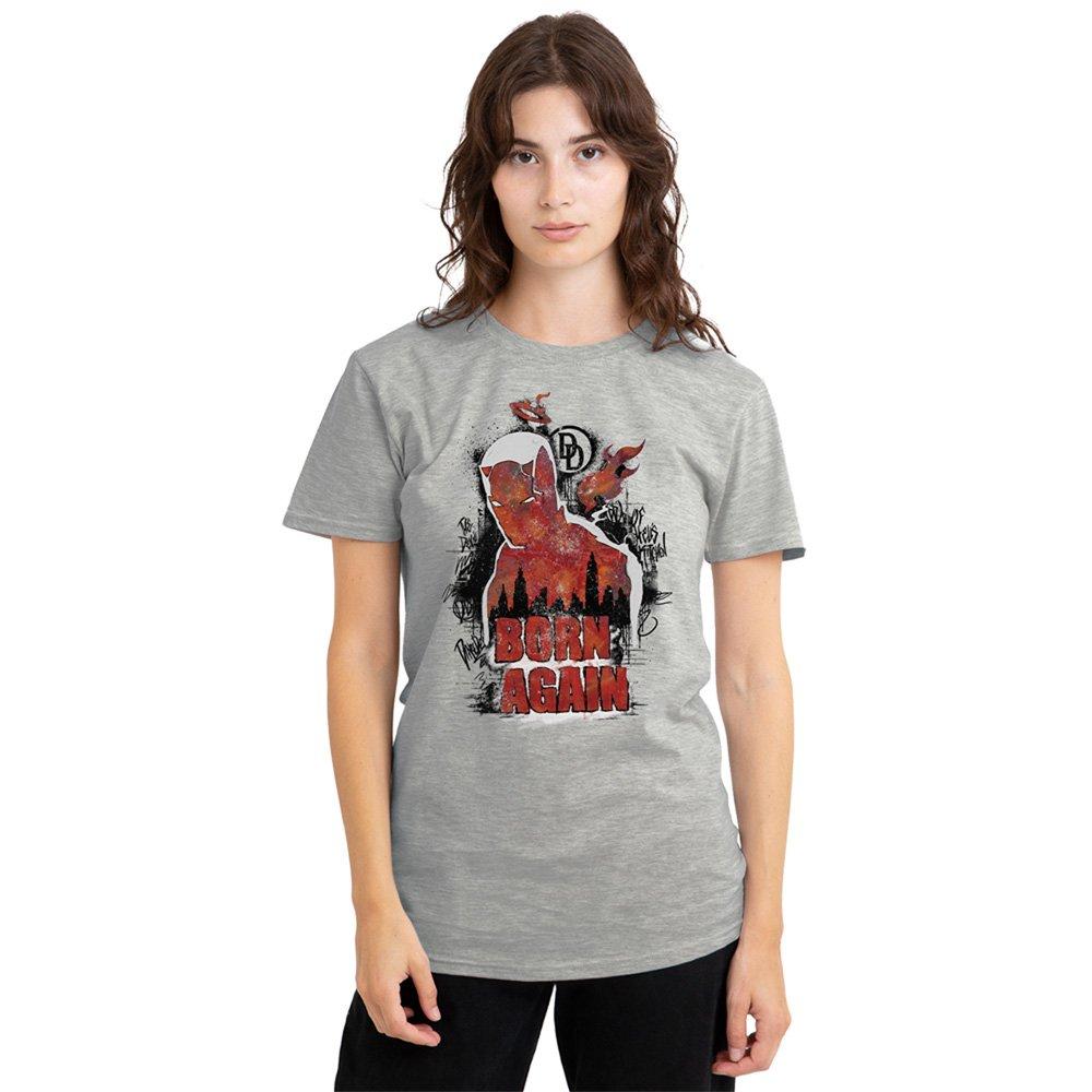 Grey - Marvel - Daredevil Born Again Matt Murdock Graffiti T-Shirt - 1