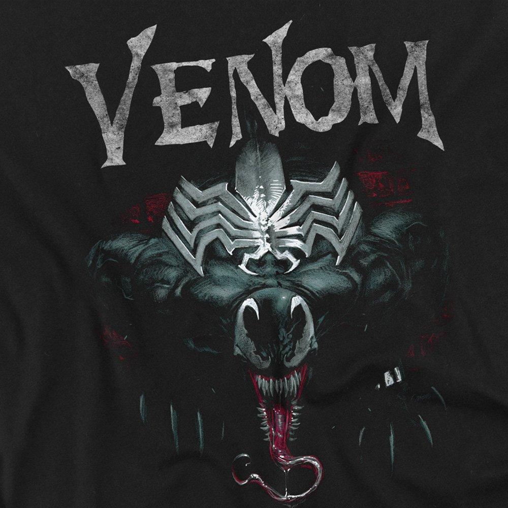 Black - Marvel - Venom Sneak Cotton Mens T-Shirt Black - 2
