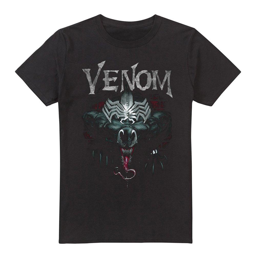 Black - Marvel - Venom Sneak Cotton Mens T-Shirt Black - 4
