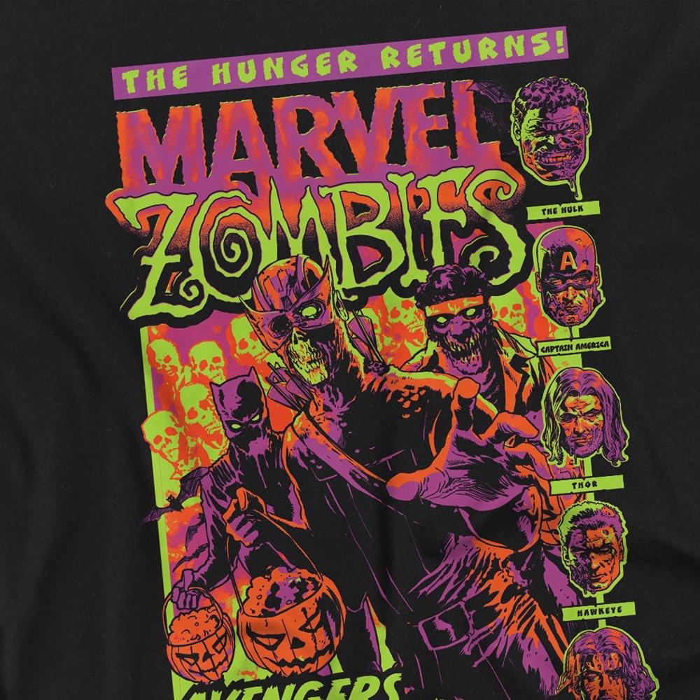 Black - Marvel - Zombies Avengers Resurrect Long Sleeve T-Shirt Bl - 2