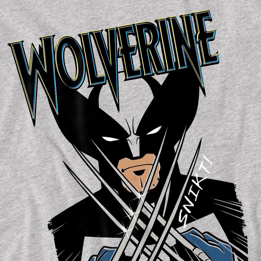 Grey - Marvel - X-Men Wolverine Action Mens T-Shirt Grey - 2