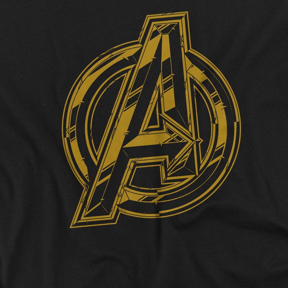 Black - Marvel - Avengers Infinity Logo Cotton T-Shirt - 2