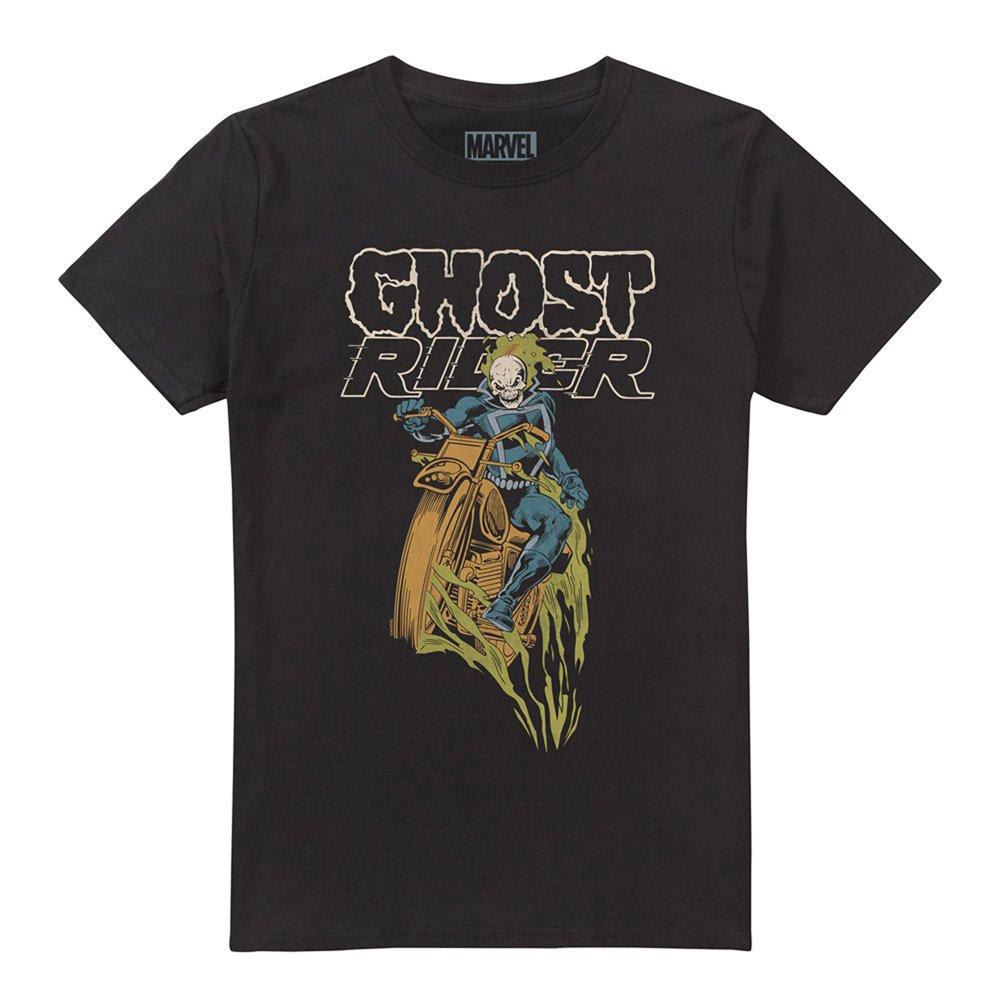 Black - Marvel - Ghost Rider Speed Cotton T-shirt - 4