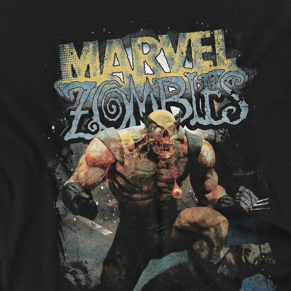 Black - Marvel - Zombies Undead Wolverine Cover Long Sleeve T-Shirt - 2