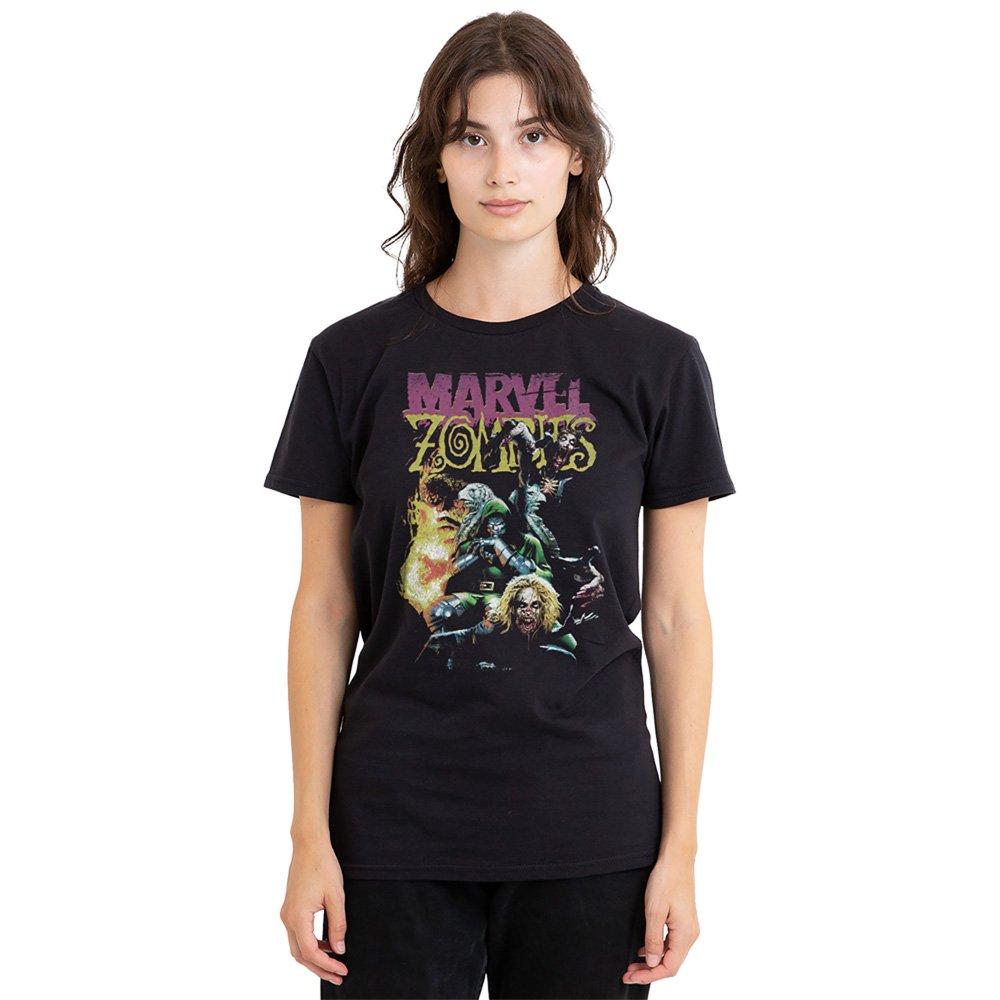 Black - Marvel - Zombies Doom And The Fantastic Four Cover T-Shirt - 1