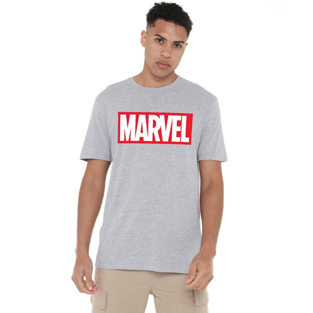 Marvel Core Logo Cotton Mens T-Shirt Black