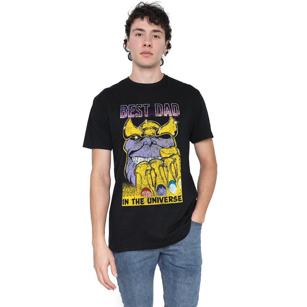 Black - Marvel - Thanos Best Dad Universe Mens T-Shirt Black - 1