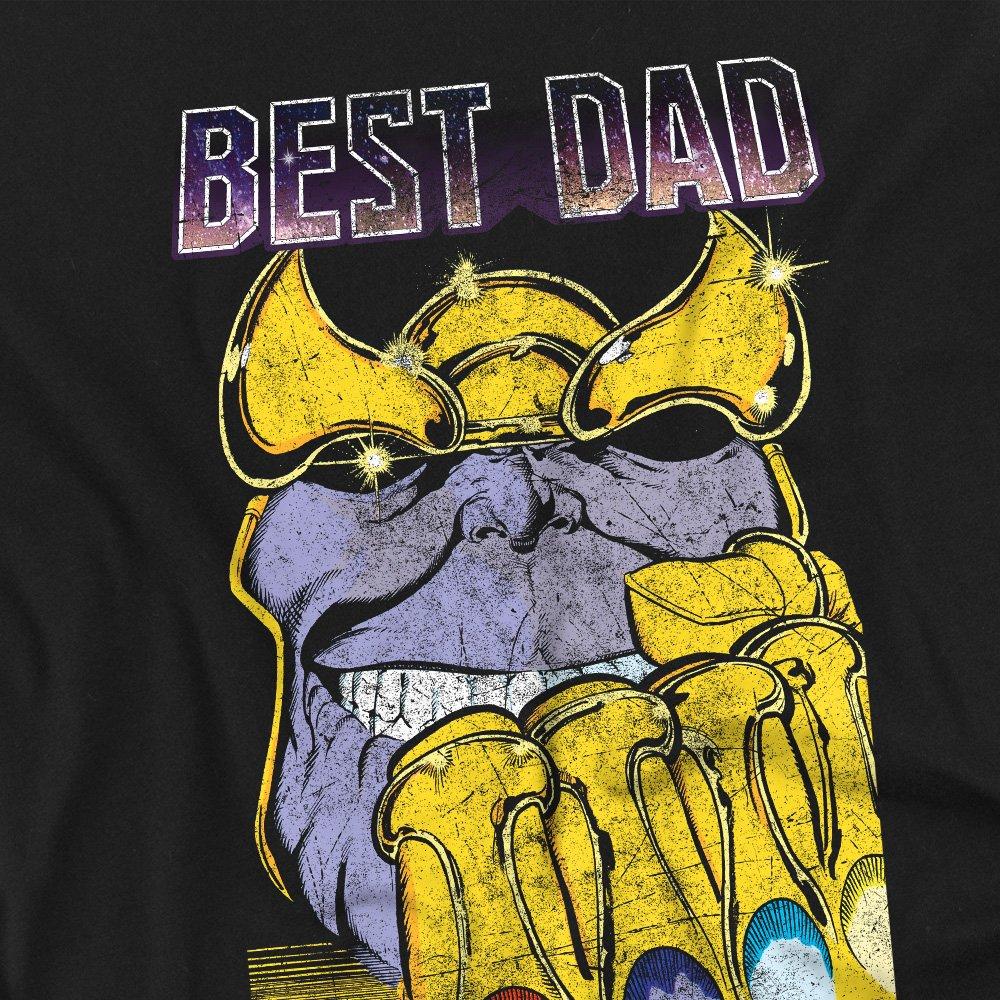 Black - Marvel - Thanos Best Dad Universe Mens T-Shirt Black - 2