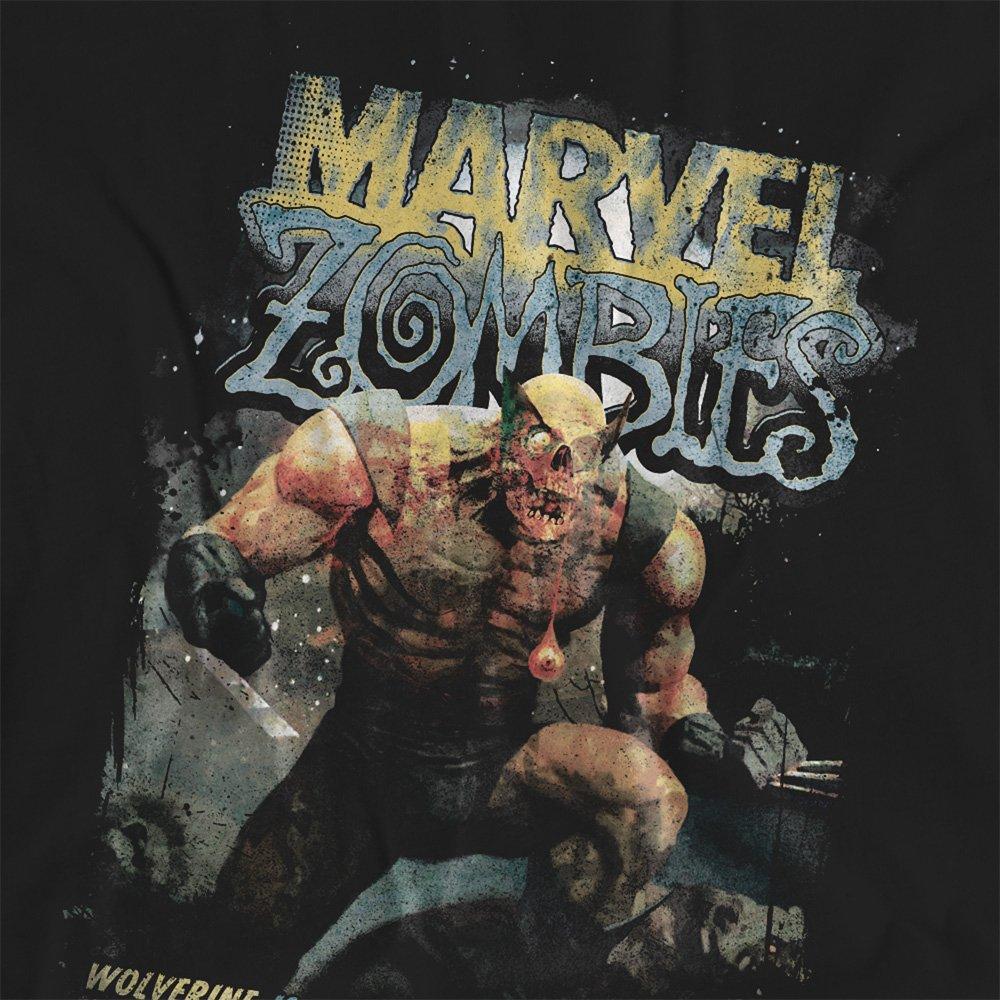 Black - Marvel - Zombies Undead Wolverine Cover T-Shirt Black - 2