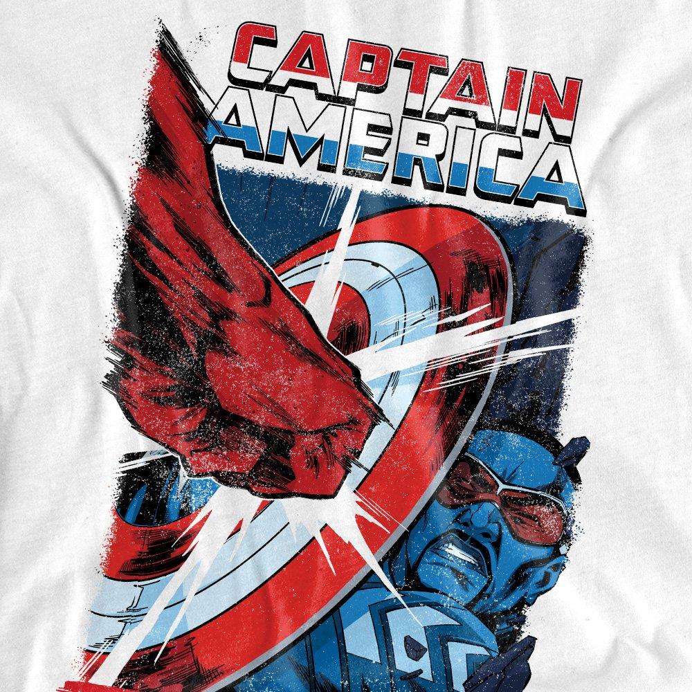 White - Marvel - Captain America Brave New World Red Hulk Punch T-S - 2