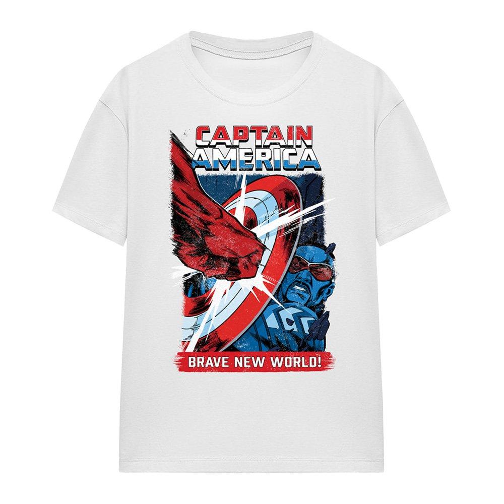 White - Marvel - Captain America Brave New World Red Hulk Punch T-S - 4