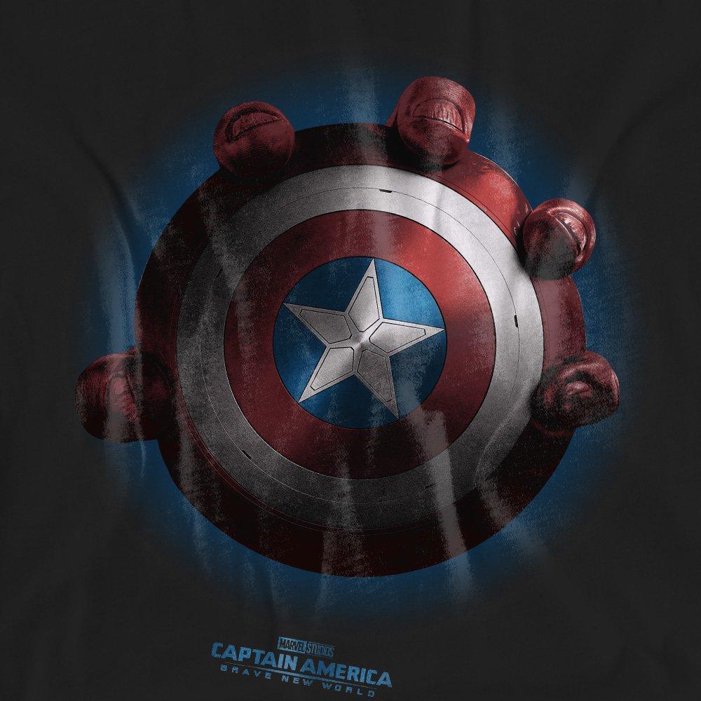 Black - Marvel - Captain America Brave New World Red Hulk Shield Po - 2