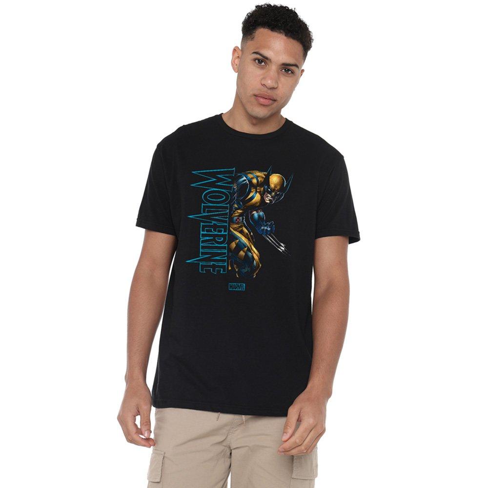 Marvel X Men Wolverine Hunting Mens T-Shirt Black
