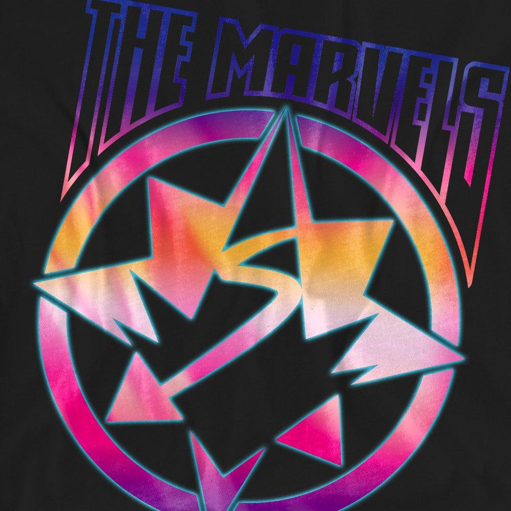 Black - Marvel - The Marvels Gradient Logo T-Shirt Black - 2