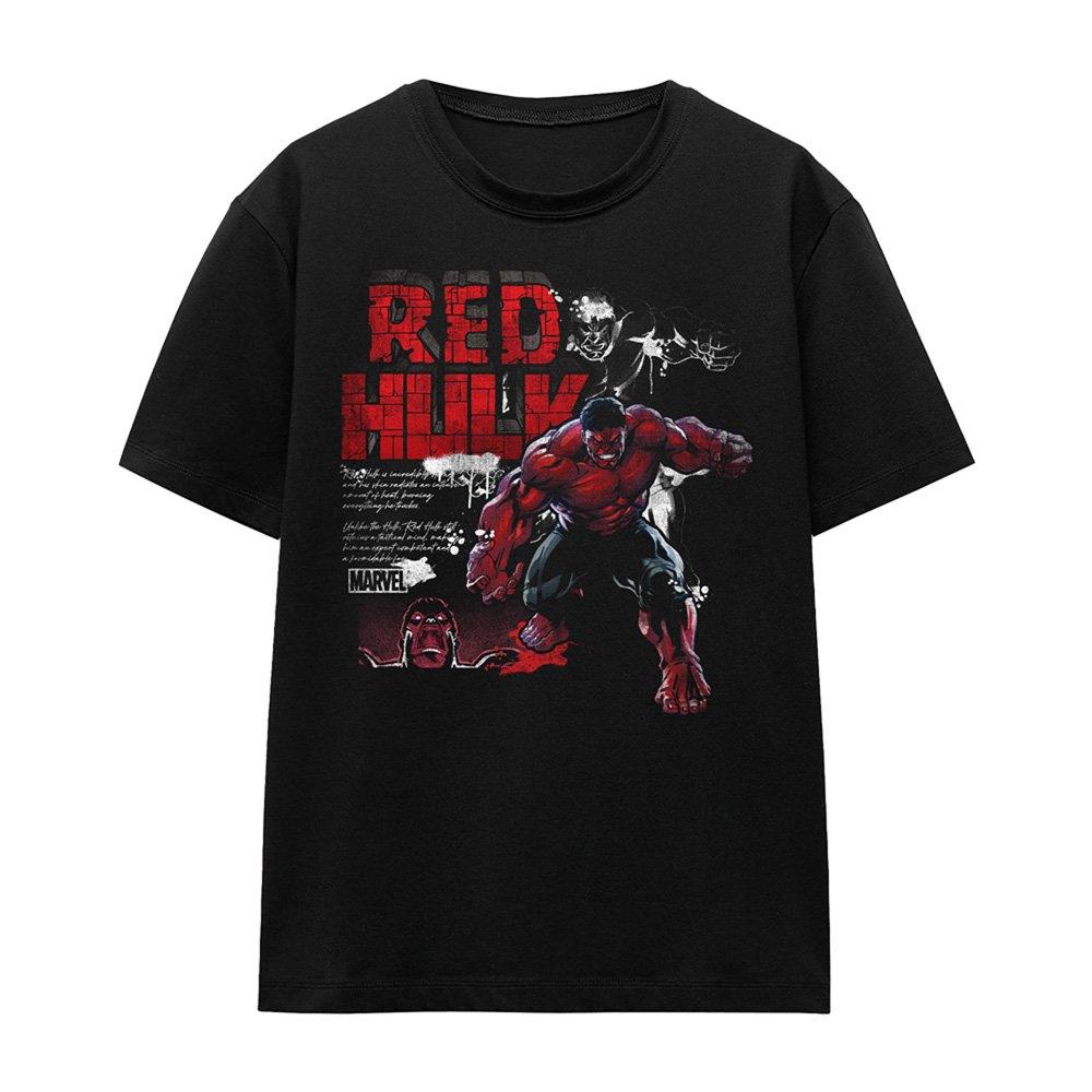Black - Marvel - Captain America Brave New World Red Hulk Rage T-Sh - 4