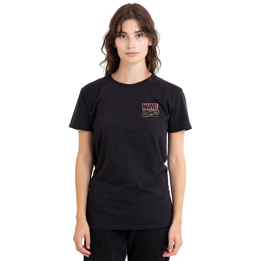 Marvel Women's The Avengers Assemble T-Shirt Black - L
