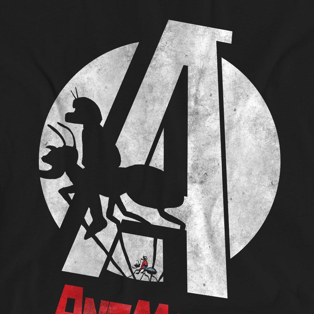 Black - Marvel - AntMan Spotlight Ant T-Shirt Black - 2
