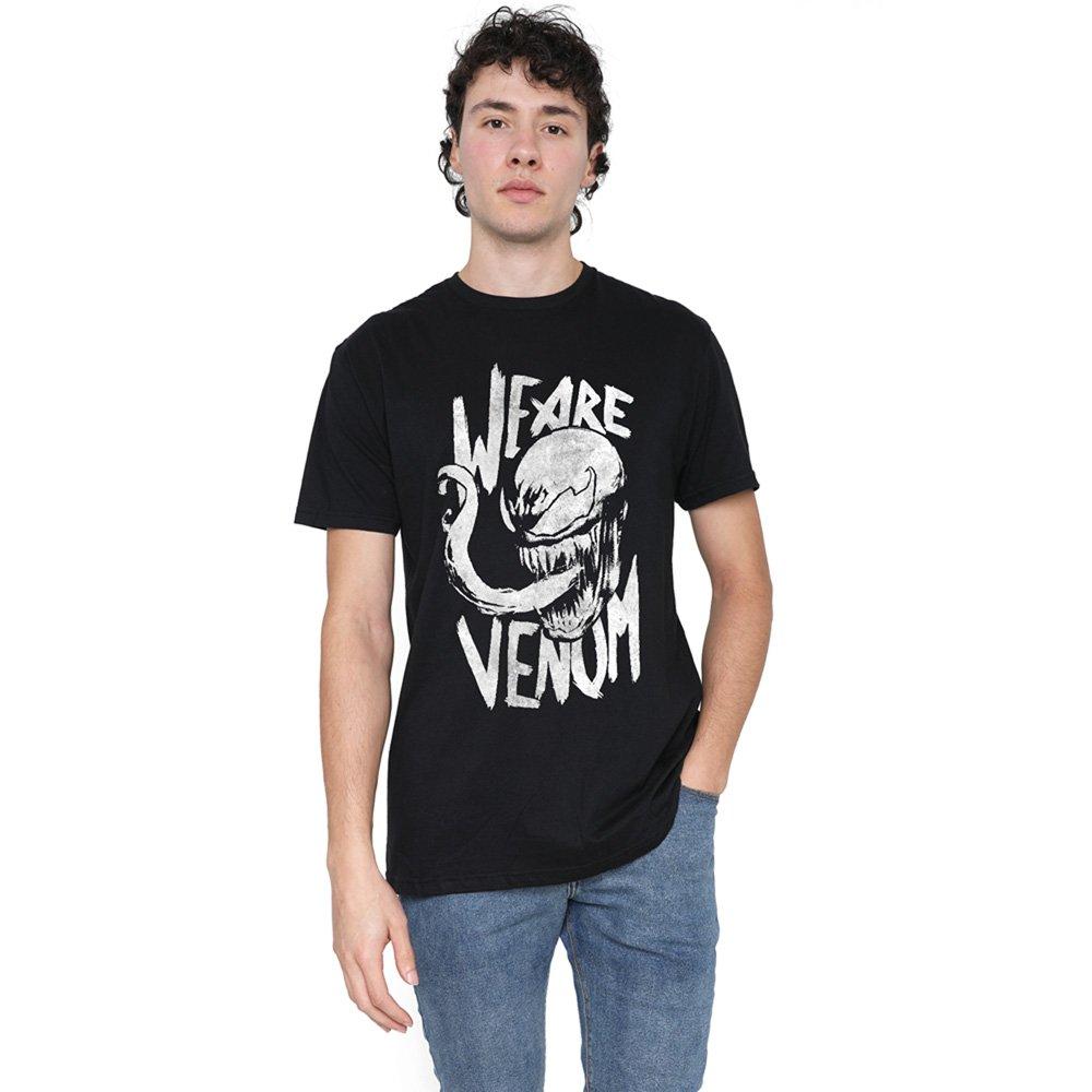 Black - Marvel - Venom Tongues Mens T-Shirt Black - 1