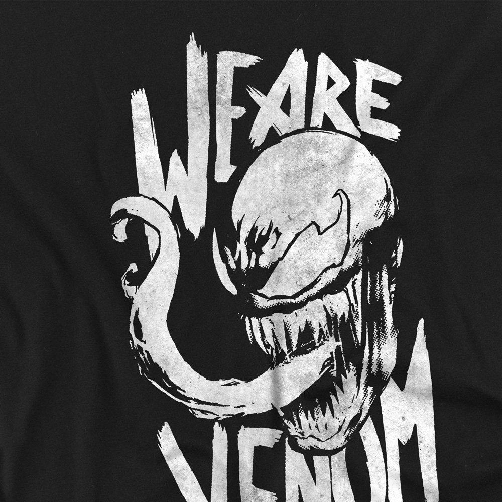 Black - Marvel - Venom Tongues Mens T-Shirt Black - 2