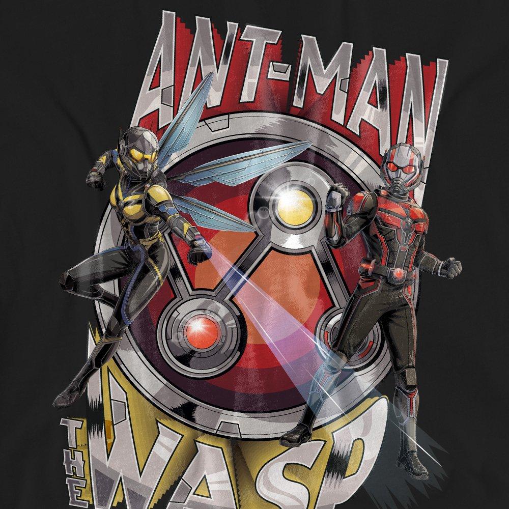 Black - Marvel - AntMan One Inch Heroes T-Shirt Black - 2