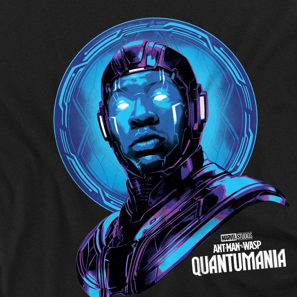 Black - Marvel - AntMan Quantum Kang Long Sleeve T-Shirt Black - 2