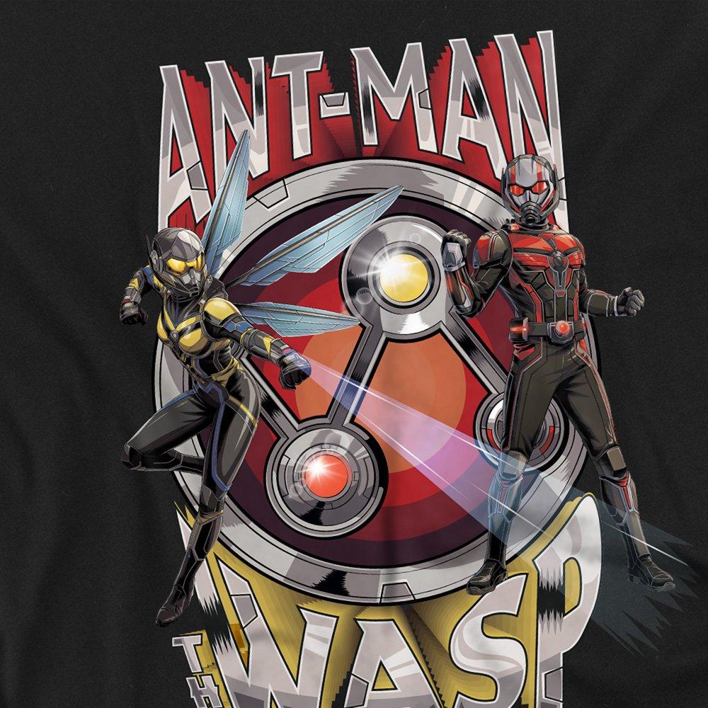 Black - Marvel - AntMan One Inch Heroes Long Sleeve T-Shirt Black - 2