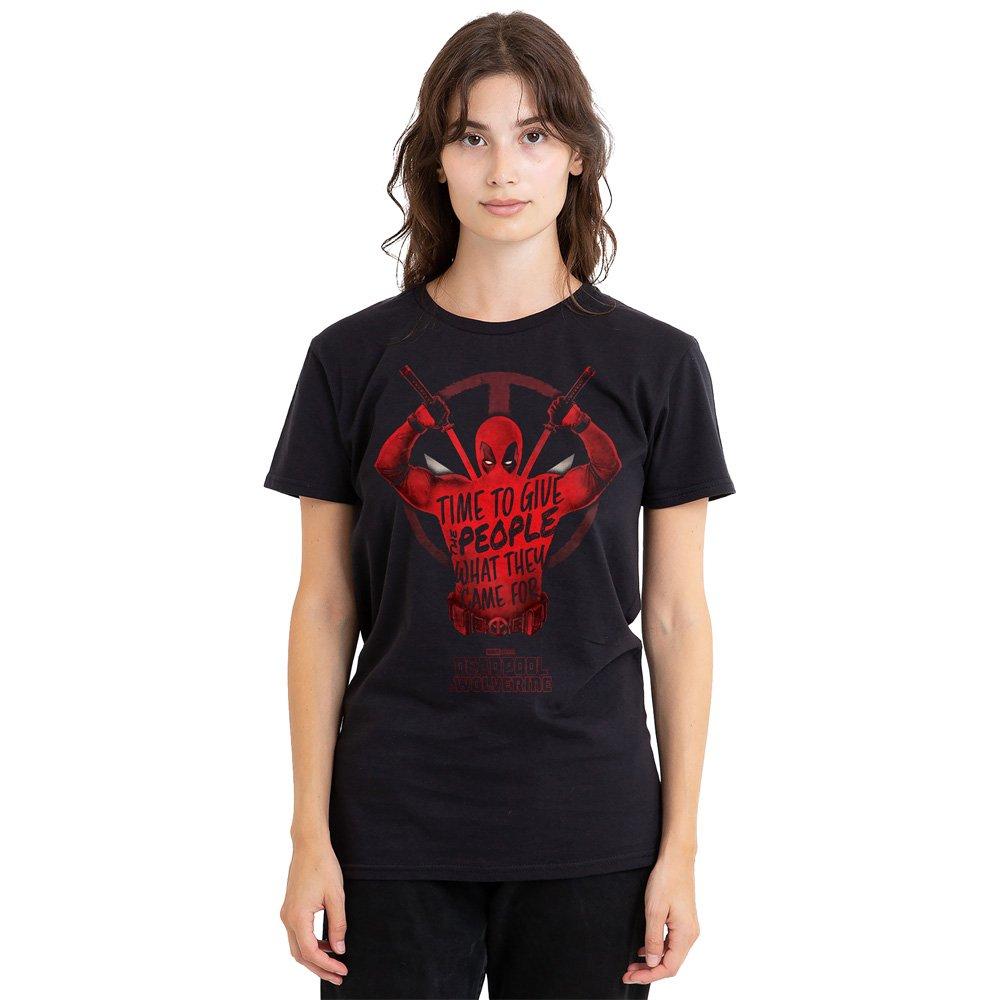 Black - Marvel - Deadpool Wolverine Give the People Deadpool T-Shir - 1