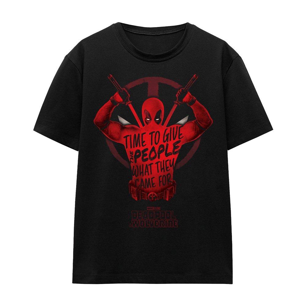 Black - Marvel - Deadpool Wolverine Give the People Deadpool T-Shir - 4