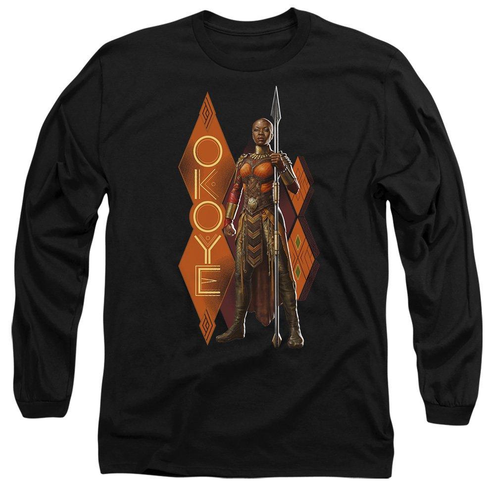 Black - Marvel - Black Panther: Wakanda Forever Okoye Long Sleeve T - 1
