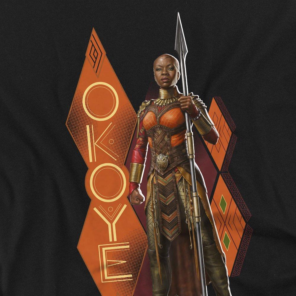 Black - Marvel - Black Panther: Wakanda Forever Okoye Long Sleeve T - 2