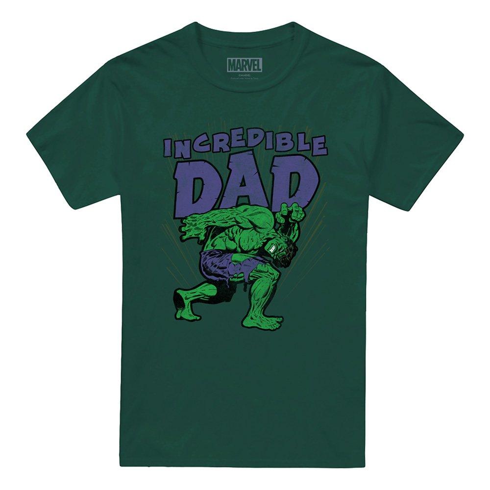 Green - Marvel - Marvel Incredible Dadvenger Mens T-Shirt Green - 4