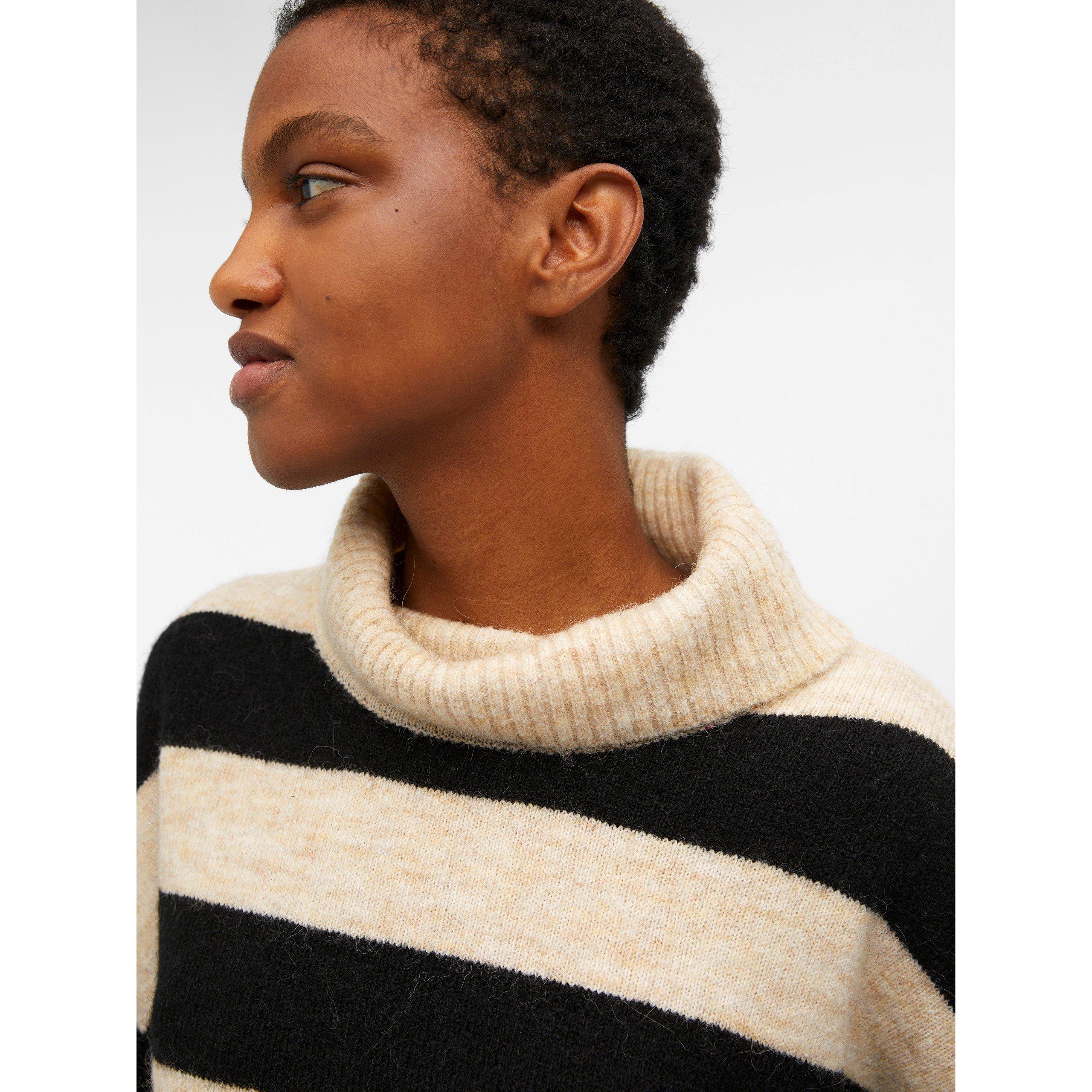 Sandshell Schwarz - Object - Women's Minna Crew Neck Jumper - 5