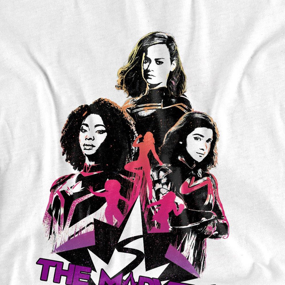 White - Marvel - The Marvels Graffiti Long Sleeve T-Shirt White - 2