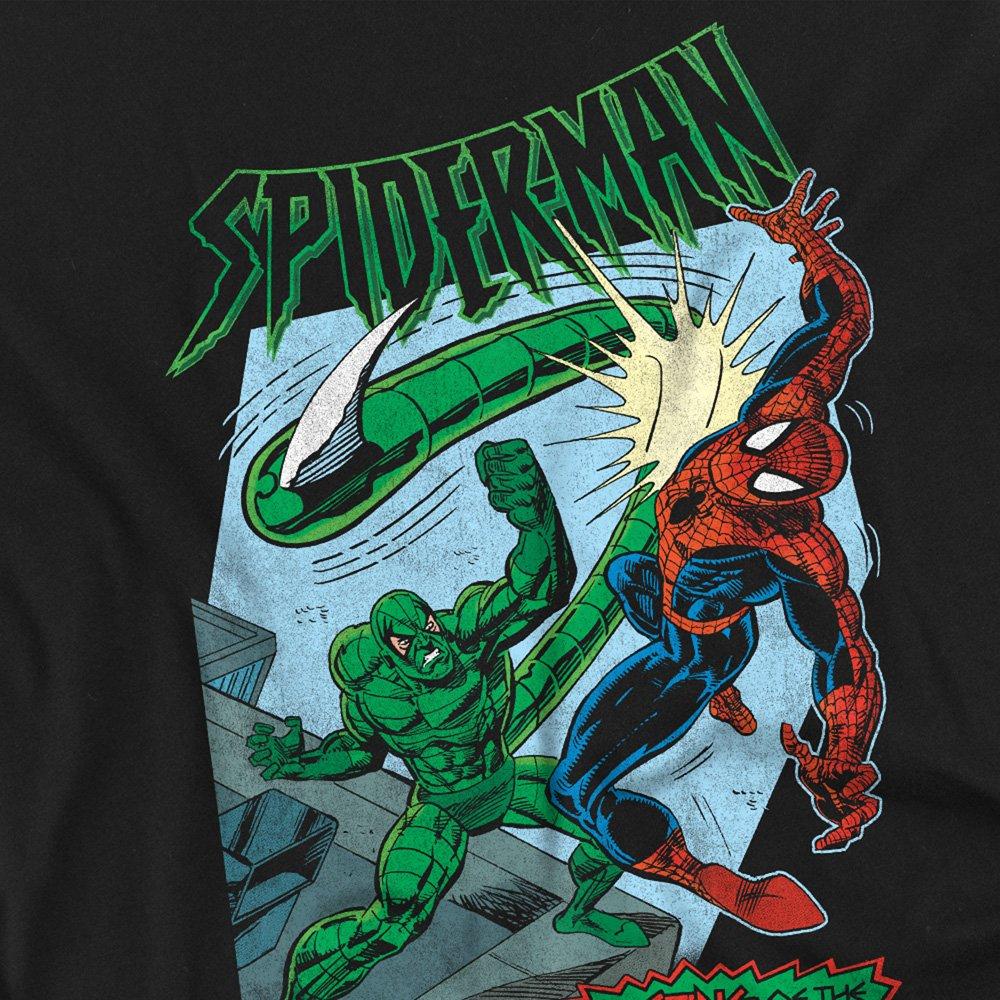 Black - Marvel - Spiderman Retro Sting Of The Scorpion Long Sleeve - 2