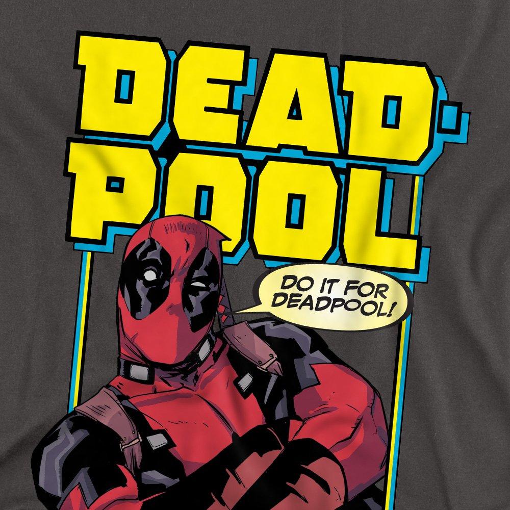 Light Grey - Marvel - Deadpool - Do It For Deadpool Long Sleeve T-Shirt - 2