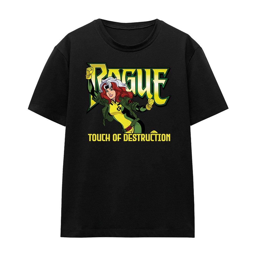 Black - Marvel - X-Men 97 Rogue Touch Of Destruction T-Shirt Black - 4