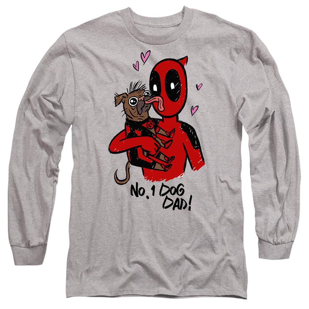 Grey - Marvel - Deadpool & Wolverine Deadpool Dogpool No.1 Dog Dad - 1