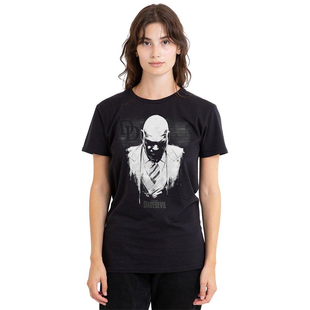 Black - Marvel - Daredevil Mayor Fisk Kingpin Paint T-Shirt Black - 1