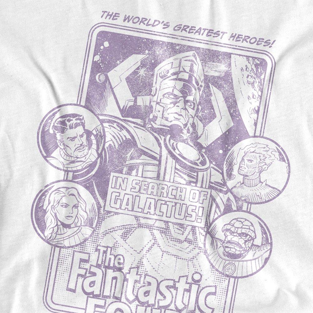 White - Marvel - Fantastic Four In Search Of Galactus Mono Long Sle - 2
