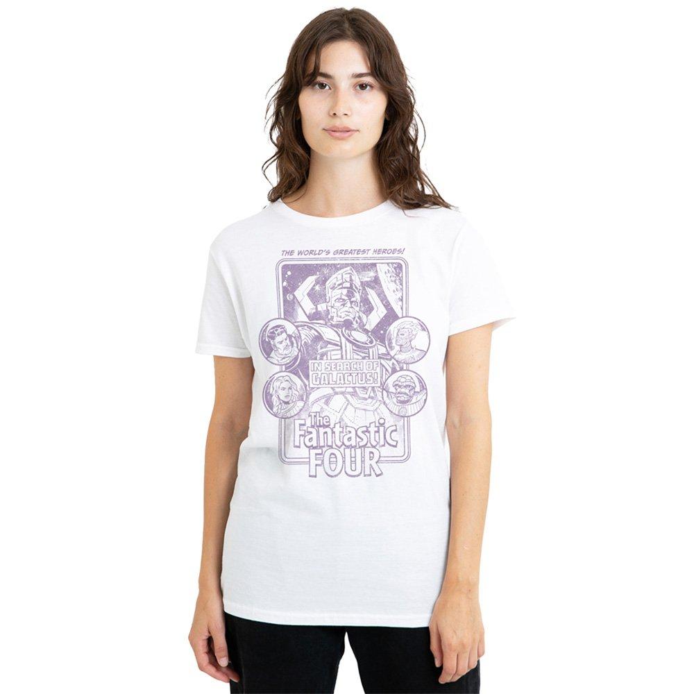 White - Marvel - Fantastic Four In Search Of Galactus Mono T-Shirt - 1