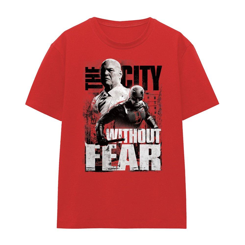 Red - Marvel - Daredevil Murdock Kingpin City Without Fear T-Shir - 4