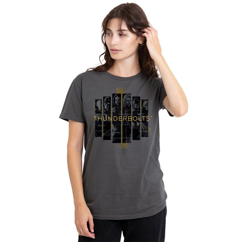 Charcoal - Marvel - Thunderbolts Team Asterisk T-Shirt Charcoal - 1