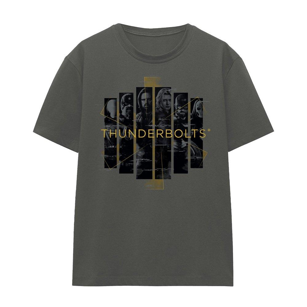Charcoal - Marvel - Thunderbolts Team Asterisk T-Shirt Charcoal - 4