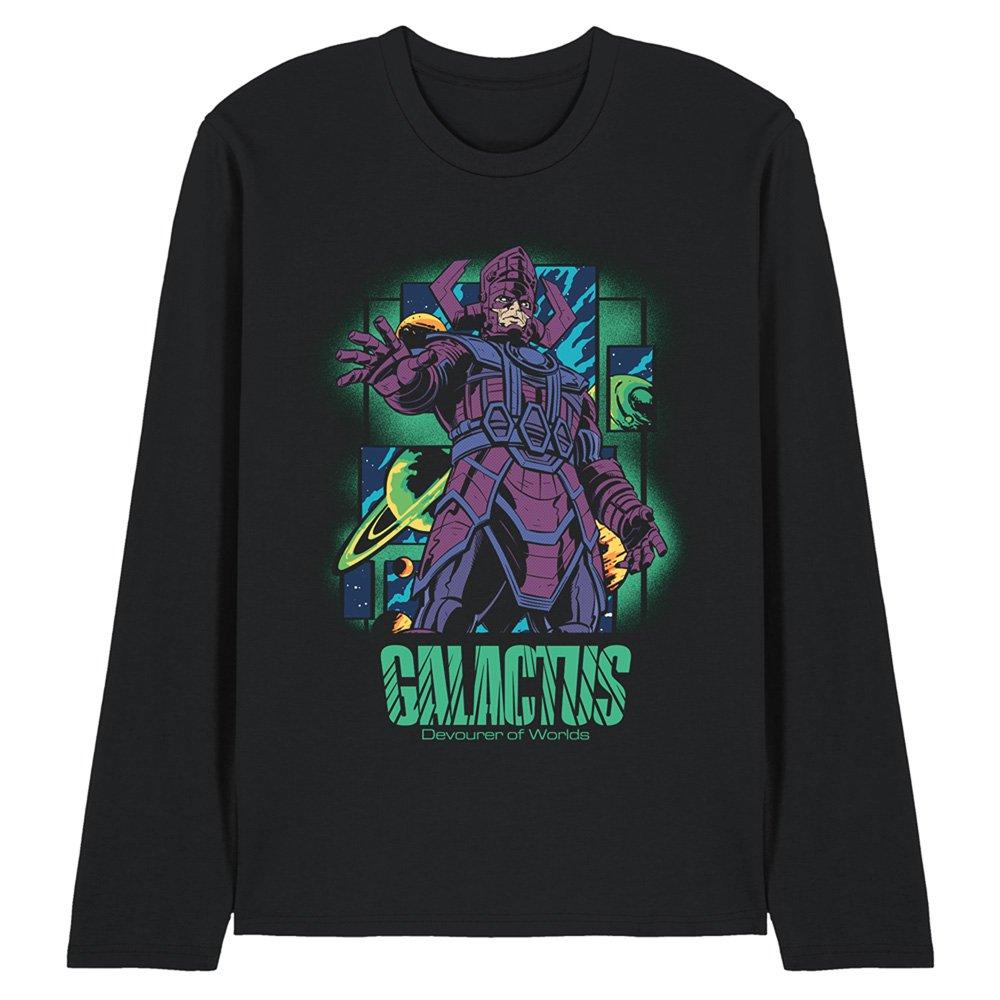 Black - Marvel - Fantastic Four Galactus Devourer Of Worlds Long Sl - 1