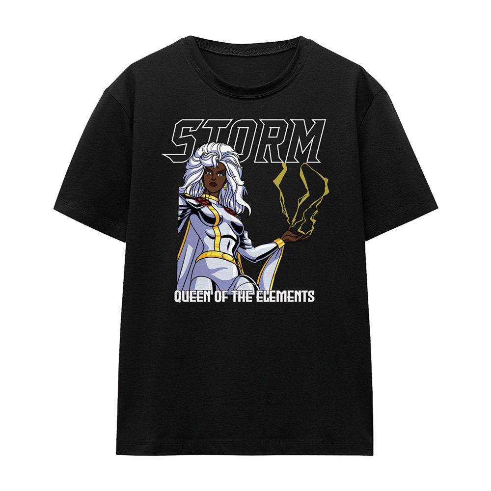 Black - Marvel - X-Men Classic Storm Queen Of The Elements T-Shirt - 4