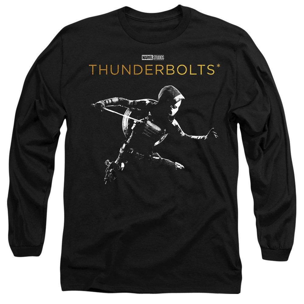 Black - Marvel - Thunderbolts Taskmaster Highlight Long Sleeve T-Sh - 1