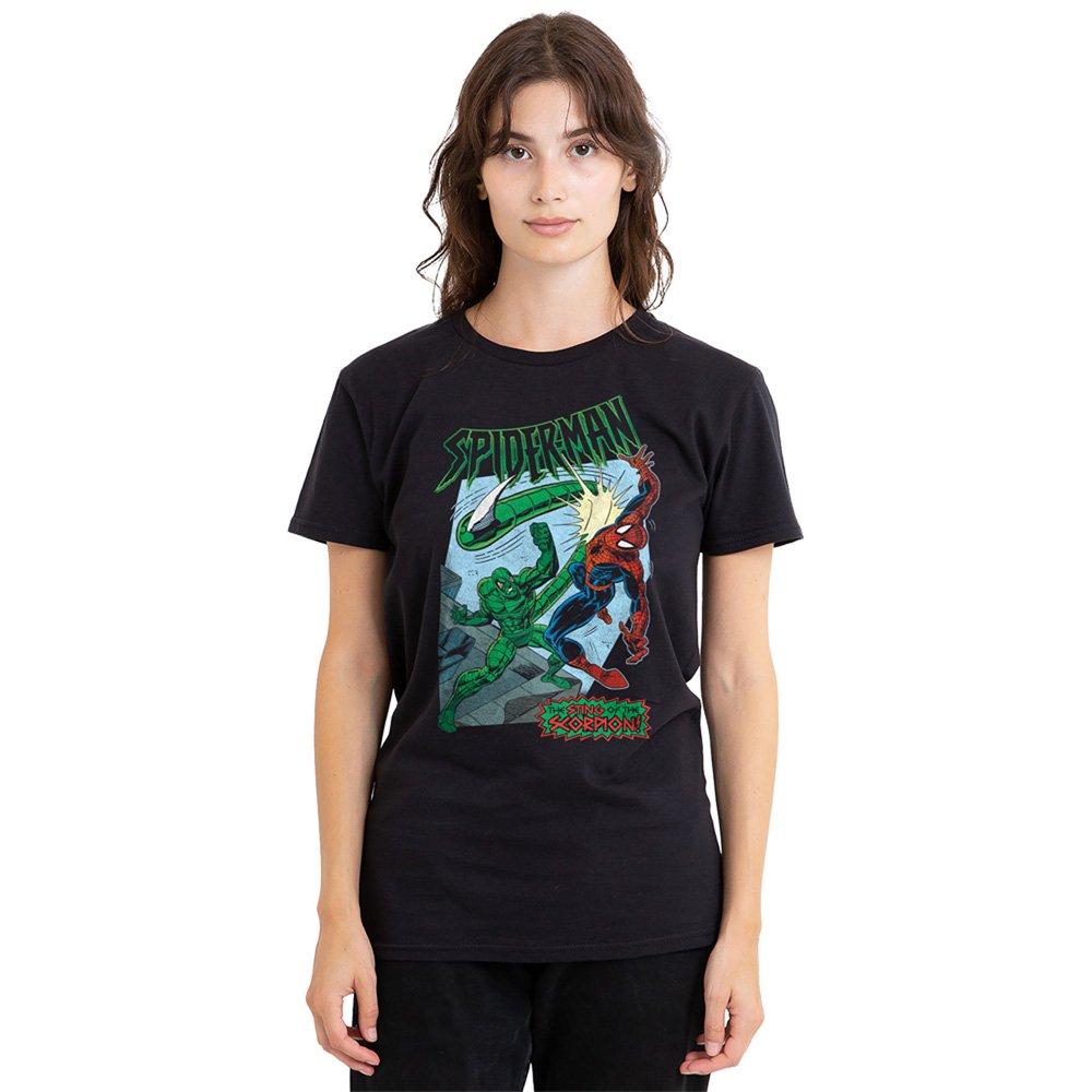 Black - Marvel - Spiderman Retro Sting Of The Scorpion T-Shirt Bla - 1