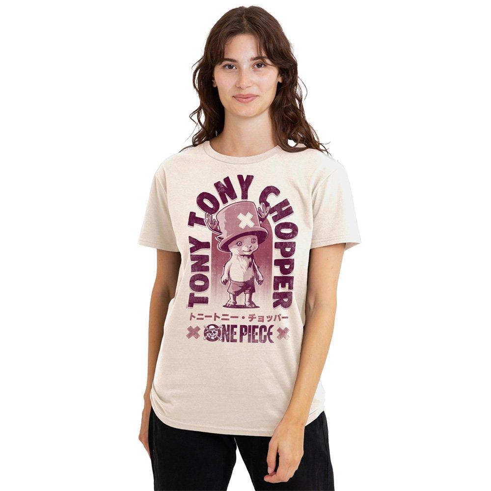 One Piece Chopper Tonal T-Shirt Natural